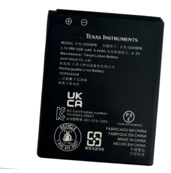 Grafregner Batteripakke, 1200mAh Kapacitet, Li-Ion Type, 3.7V Spænding