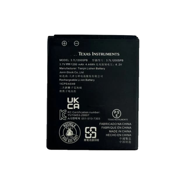 Grafregner Batteripakke, 1200mAh Kapacitet, Li-Ion Type, 3.7V Spænding