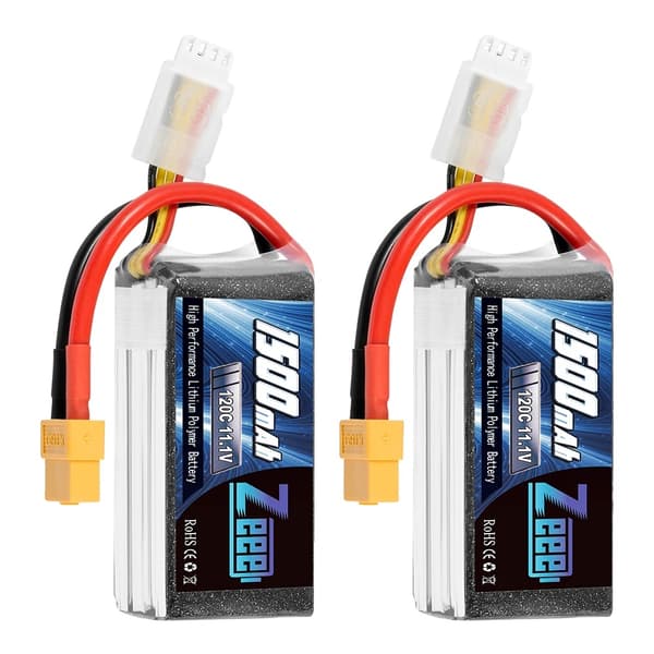 LiPo-batteri, 3S 11,1V, 1500mAh, 120C,3S 120C 1500 XT60
