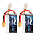 Miniatyrbild 1 av 2: LiPo-batteri, 3S 11,1V, 1500mAh, 120C,3S 120C 1500 XT60