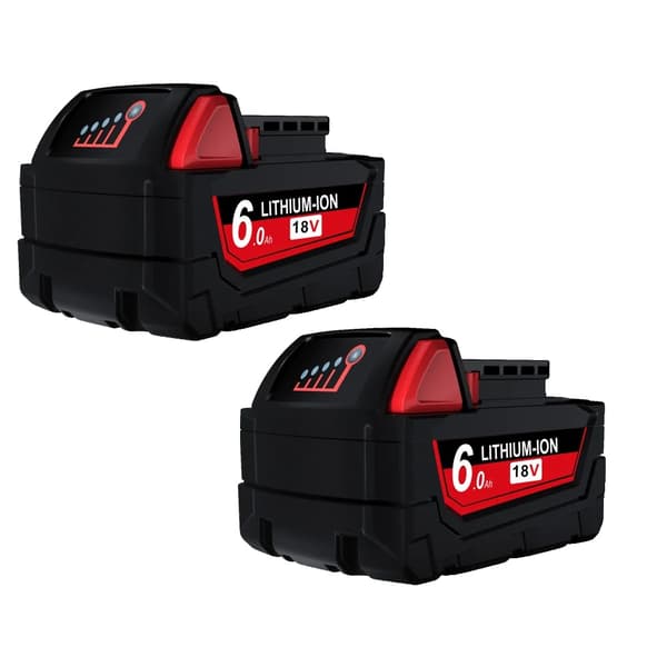 Vaihtobatteri, 12V/18V ladattava, saatavana 3.0Ah,2kpl M18 6.0