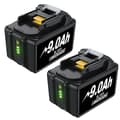Miniatyrbillede 2 af 2: Genopladeligt batteri, 9000mAh kapacitet, kompatibelt med flere modeller,2stk 9.0
