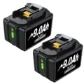 Miniatyrbillede 1 af 2: Genopladeligt batteri, 9000mAh kapacitet, kompatibelt med flere modeller,2stk 9.0