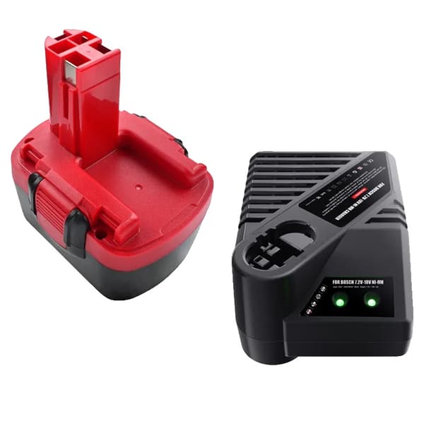 Batteri för Bosch BAT043, 12V, 3500mAh kapacitet,batteriladdare