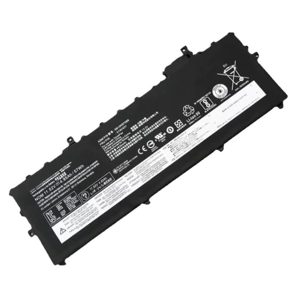 Batteri för Thinkpad X1 Carbon, 4950mAh kapacitet, Li-polymer typ