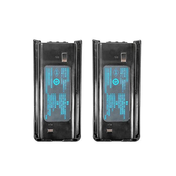 Radio Batteri, 2000mAh Kapacitet, Kompatibel med Flere Modeller, Letvægtsdesign,2STK