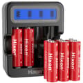 Miniatyrbillede 1 af 2: Genopladeligt AA-batteri, 3500mWh kapacitet, Li-Ion type,1.5V, 8stk batteri Sæt