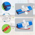 Miniatyrbillede 4 af 4: Lithiumbatteri til ILIFE robotstøvsugere, høj kapacitet 2600mAh, sikker Li-Ion teknologi,2600mAh