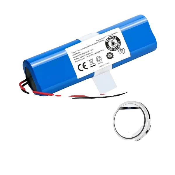 Lithiumbatteri til ILIFE robotstøvsugere, høj kapacitet 2600mAh, sikker Li-Ion teknologi,2600mAh