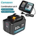 Miniatyrbillede 2 af 2: Camason 9Ah Batteri, 18V Li-ion, Med BMS System,9Ah Sæt