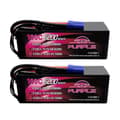 Miniatyrbillede 1 af 2: RC Lipo-batteri, 6200mAh kapacitet, 11.1V spænding,2STK