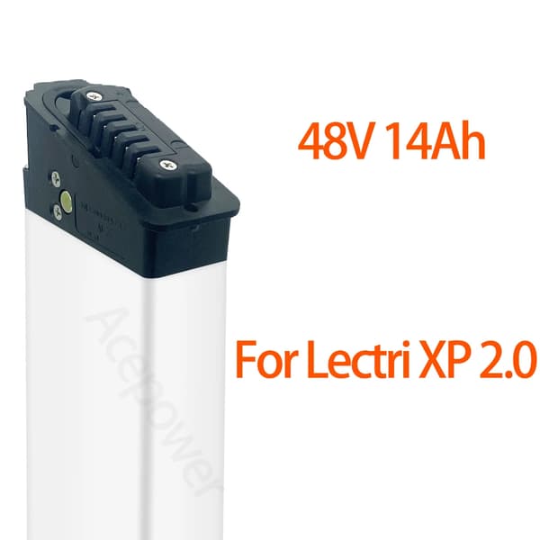 Lectri XP 2.0 Batteri, 48V Spænding, Flere Kapacitetsmuligheder,48V14Ah XP2.0