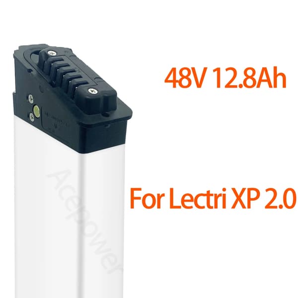 Lectri XP 2.0 Batteri, 48V Spænding, Flere Kapacitetsmuligheder,48V12.8Ah XP2.0