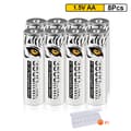 Miniatyrbillede 2 af 2: Genopladeligt AA Li-Ion batteri, 3500mWh kapacitet, kompatibilitet med legetøjsfjernbetjening, 1,5V, 8PCS AA