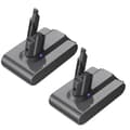 Miniatyrbild 1 av 2: Dyson V7 Batteribyte, 6000mAh, 21,6V Li-Ion, Kompatibel med Flera Modeller,2 st 6,0Ah