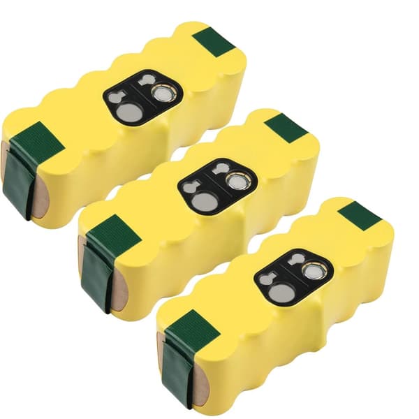 Genopladeligt batteri til iRobot Roomba, 5,0Ah kapacitet, 14,4V spænding,3STK 5.0Ah BAT
