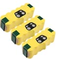 Miniatyrbillede 1 af 2: Genopladeligt batteri til iRobot Roomba, 5,0Ah kapacitet, 14,4V spænding,3STK 5.0Ah BAT