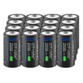 Miniatyrbillede 1 af 2: CR123A Genopladeligt Batteri, Type-C USB Opladning, Høj Kapacitet, 16PCS batteri