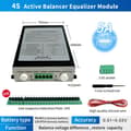 Miniatyrbillede 2 af 2: Batteriudligner, Aktiv Balancering, Lifepo4/Lipo Kompatibilitet, 4S 8A med etui
