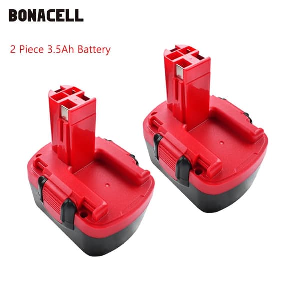 Bosch Udskiftningsbatteri, 14,4V Spænding, 3,5Ah Kapacitet,2 stykker 3,5Ah