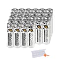 Miniatyrbillede 1 af 2: Genopladeligt AA Li-Ion-batteri, 3500mWh kapacitet, 1200 genopladningscyklusser,28 stk. batteri