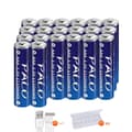 Miniatyrbillede 1 af 2: Lithium-ion batteri, Hurtig opladning, USB-genopladelig, 20 stk batteri