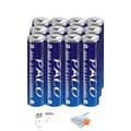 Miniatyrbillede 1 af 2: Lithium-ion batteri, Hurtig opladning, USB-genopladelig, 12 stk batteri
