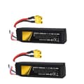 Miniatyrbillede 1 af 2: Lipo-batteri til airsoftvåben, 2000mAh kapacitet, 30C afladningsrate,11,1V, 552075 11.1V XT30 2B
