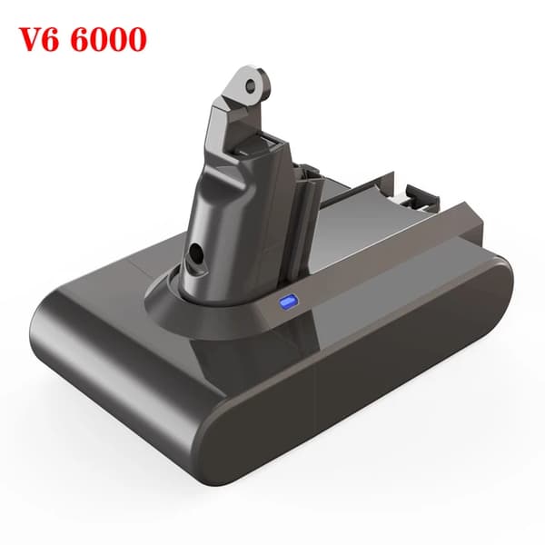 Genopladeligt Støvsuger Batteri, Kompatibelt med Dyson V6, V7, V8, V10 - SV07, SV09, SV10, SV12, DC62, 1 V6 6000