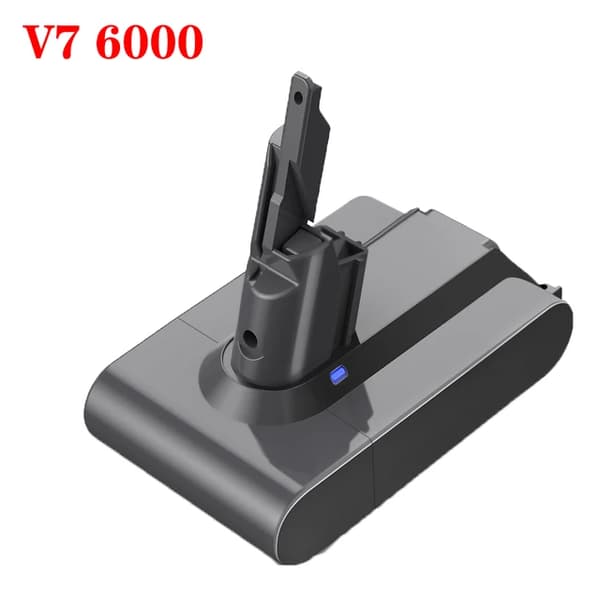 Genopladeligt Støvsuger Batteri, Kompatibelt med Dyson V6, V7, V8, V10 - SV07, SV09, SV10, SV12, DC62, 1 V7 6000