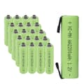 Miniatyrbillede 1 af 2: Genopladelige AA-batterier, 2200mAh kapacitet, NI-MH teknologi,20STK AA
