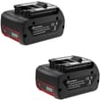 Miniatyrbillede 2 af 2: 18V Li-Ion batteripakke, 6,0Ah kapacitet, kompatibel med Bosch værktøj,2 stk.