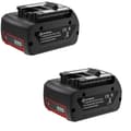 Miniatyrbillede 1 af 2: 18V Li-Ion batteripakke, 6,0Ah kapacitet, kompatibel med Bosch værktøj,2 stk.