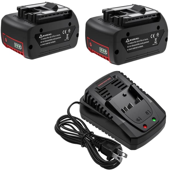 Batteri til Bosch 18V, 6,0Ah kapacitet, lithium-ion sammensætning,2 B 1C