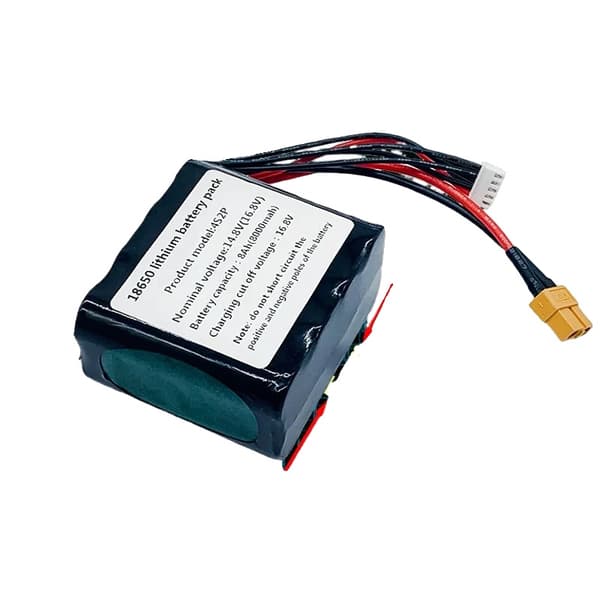Högkapacitets UAV uppladdningsbart batteri, 8000mAH nominell kapacitet, lättviktsdesign, kompakt storlek