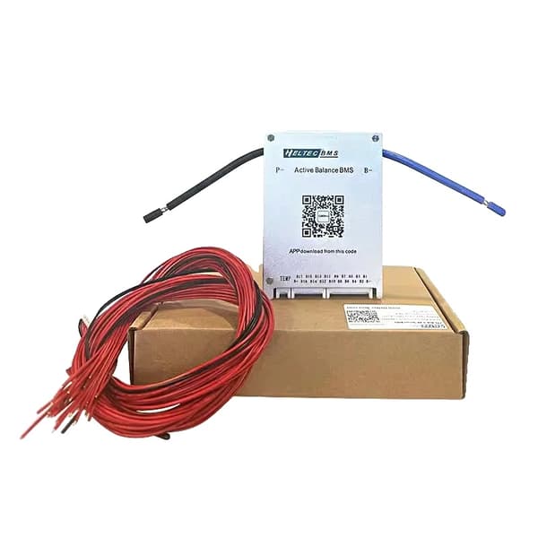 Heltec BMS, Aktiv Balance Teknologi, Kompatibel med LiPo/LiFePO4/LTO,8-20S 0,6A 60A