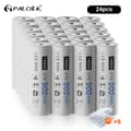 Miniatyrbillede 2 af 2: 14500 Li-ion Genopladelige Batterier, 3,7V 900mAh, AA Størrelse,24 stk. 14500