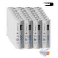 Miniatyrbillede 1 af 2: 14500 Li-ion Genopladelige Batterier, 3,7V 900mAh, AA Størrelse,/1865028 stk. 14500/18650