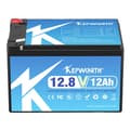 Miniatyrbillede 1 af 2: LifePo4 batteri, indbygget BMS, serie eller parallel kompatibilitet., 12V 12AH