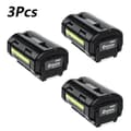 Miniatyrbillede 2 af 2: 40V Li-ion batteri, 6000mAh kapacitet, kompatibel med flere Ryobi modeller,3 stk. batteri