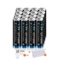 Miniatyrbillede 1 af 2: CITYORK AAA genopladelige batterier, 1200mWh kapacitet, Micro USB opladning,16 stk.