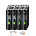 Miniatyrbillede 1 af 2: Genopladeligt Lithium Batteri, Høj Kapacitet, USB Genopladeligt, 16 stk AAA-batteri