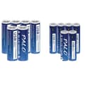 Miniatyrbillede 1 af 2: PALO USB genopladelige batterier, 2800mWh AA kapacitet, 1110mWh AAA kapacitet,6AA 6AAA