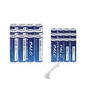 Miniatyrbillede 1 af 2: PALO USB genopladelige batterier, 2800mWh AA kapacitet, 1110mWh AAA kapacitet,12AA 12AAA