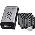 Miniatyrbillede 1 af 2: Genopladelige AA-batterier, 100% originale, Ni-MH-teknologi., 12 batteri 1 oplader