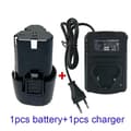 Miniatyrbillede 2 af 2: 12V Lithium-Ion Batteri, 9800mAh Kapacitet, Egnet til Elektriske Skruetrækkere,1batteri.1oplader
