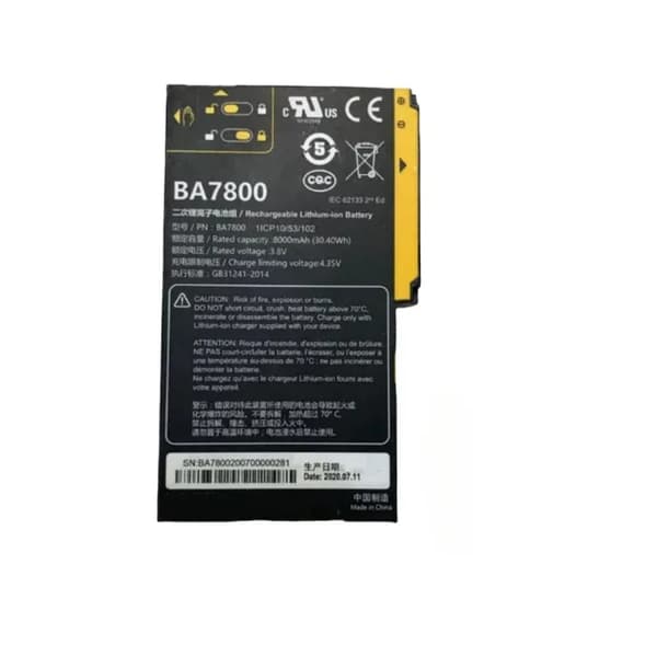 Batteri, 8000mAh kapacitet, 3.8V spænding