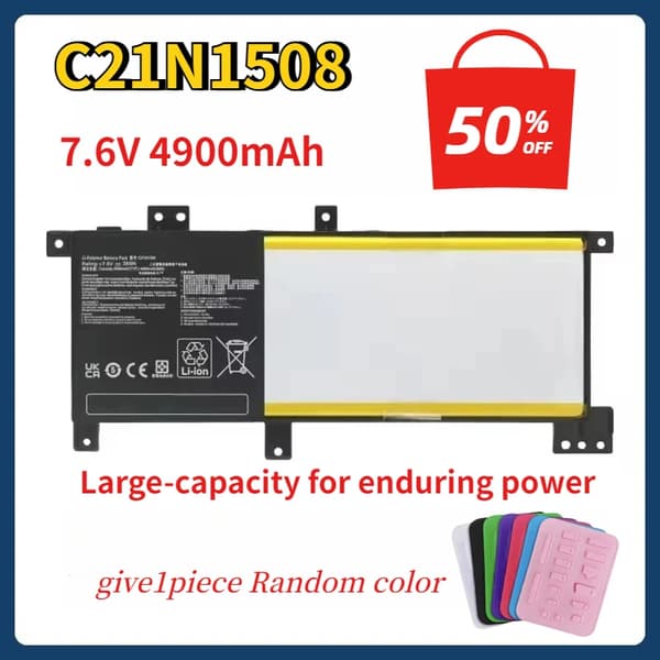 Batteri, 7.6V, Li-Ion, CE-certificeret,C21N1508