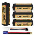 Miniatyrbillede 2 af 2: Lipo-batteri, 15,2V, 6500mAh, 150C,4PCS4S 6500 EC5 5mm