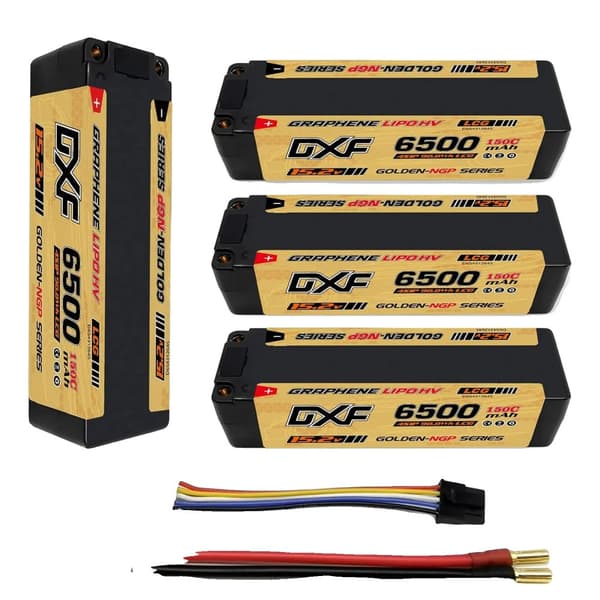 Lipo-batteri, 15,2V, 6500mAh, 150C,4PCS4S 6500 EC5 5mm